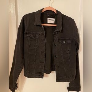 Noisy May black denim jacket